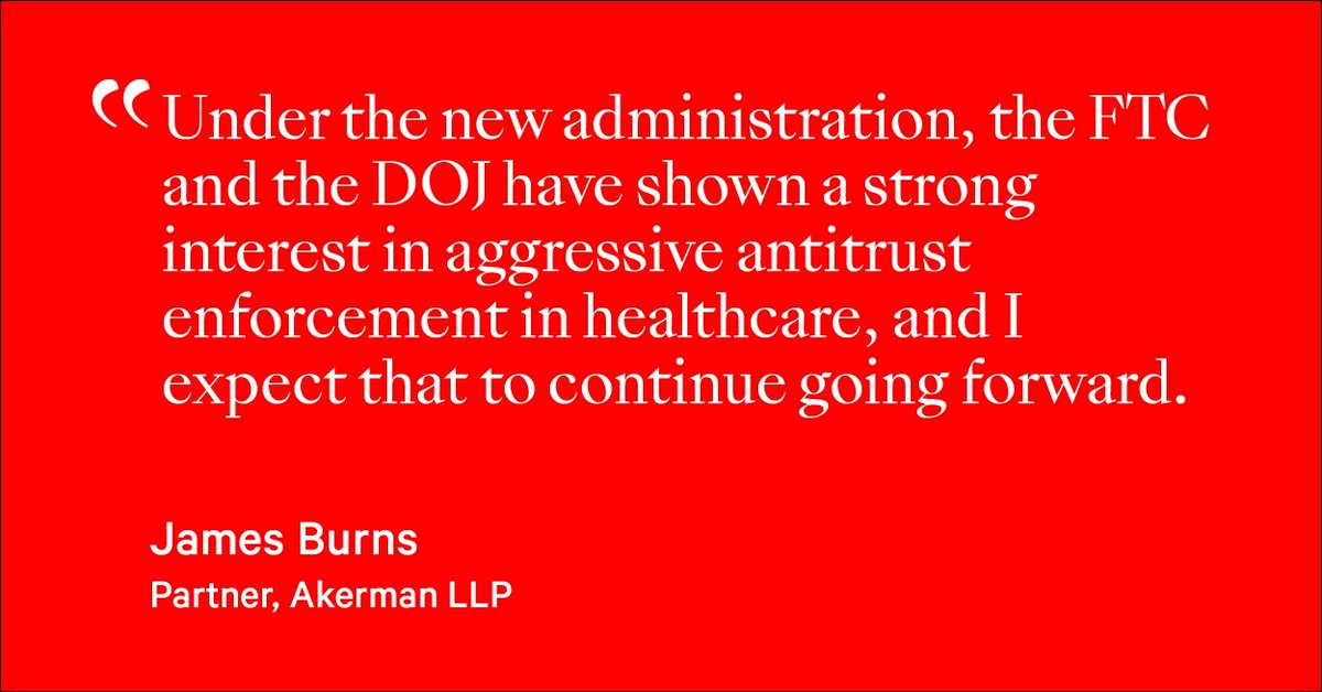 Akerman_Law's tweet photo. Akerman's James Burns discusses #antitrustenforcement under the White House's new #FTC nominees with @BloombergBNA. https://t.co/UwmZf5J92v https://t.co/qtVGNjxPqq