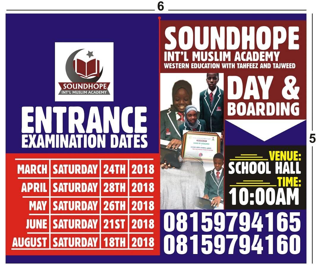 S_HopeSchools's tweet photo. SoundHope Schools... Where western education meets Islamic education. 
#Baruwa-Ipaja, Lagos.
#BetterFutureAssured https://t.co/AK4ybQO8xa