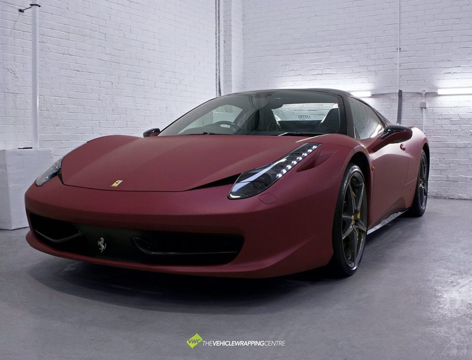 VWCLeeds's tweet photo. We can finally reveal our latest transformation and here she is! 458 Spider wrapped in the Avery Dennison Matte Metallic Cherry π #ferrari #ferrari458 #458spider #458italia #pininforino #wrapped #colourchange #mattemetalliccherry #averydennison #wrapfolio #wrappermapper https://t.co/ip0I4HHqT8