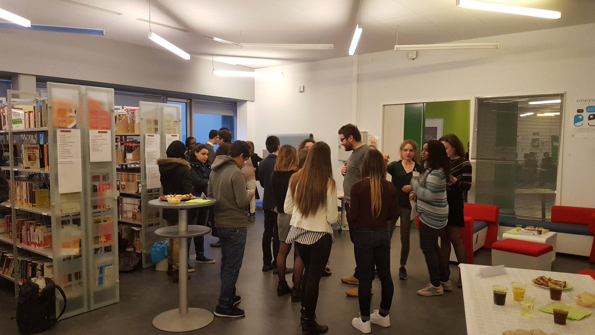IAEnantes's tweet photo. #AlaTableDesPros l'#afterwork rencontre entre professionnels des systèmes d'info #SI et étudiants commence à l'#IAEnantes ! #Alumni @InformatiqueBP @CegedimGroup @GroupeSigma @wavestoneFR @thetribeio https://t.co/PofIQlGsVD