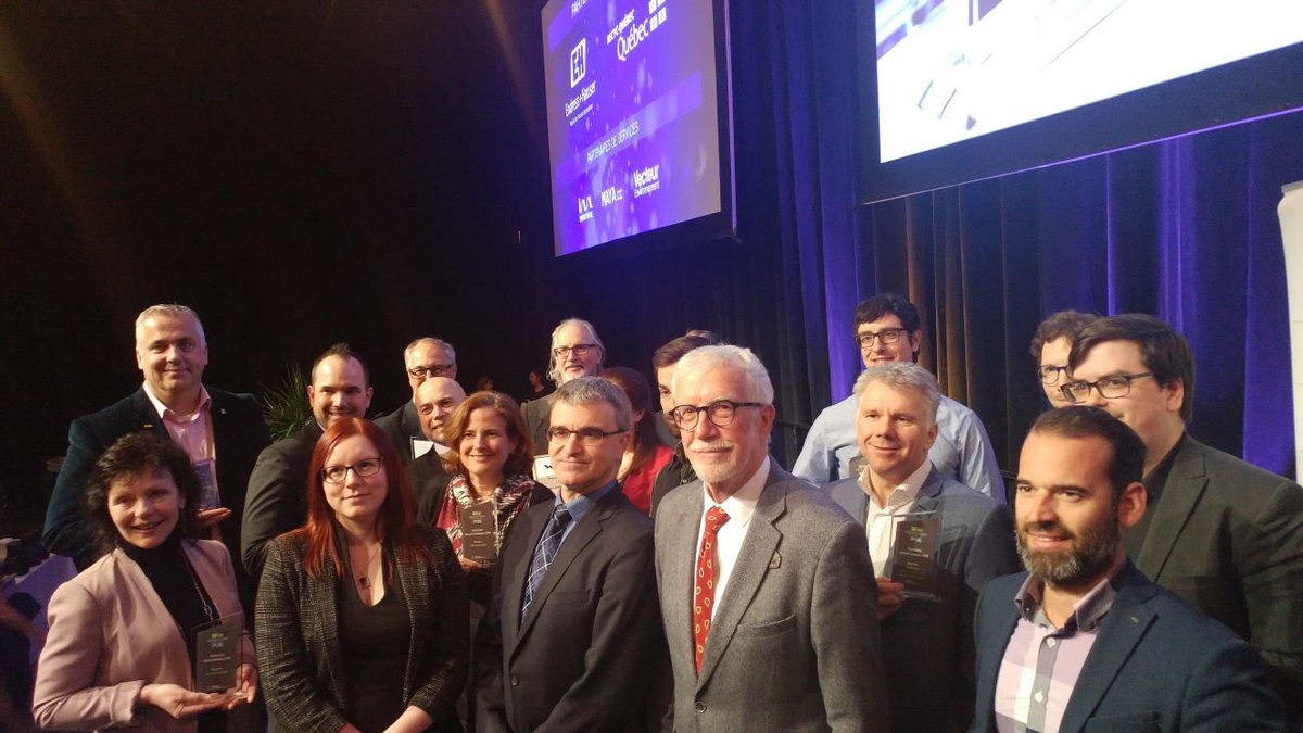 Bravo à tous les gagnants des prix Distinctions du #SalondesTEQ 2018. Merci pour votre dévouement et votre travail!