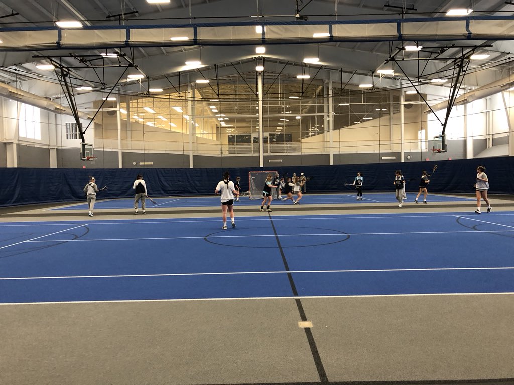 HillGLacrosse's tweet photo. One last walkthrough before our scrimmage against Nazareth at 4PM! #Brethren2018 #cleareyesfullhearts #HillLax #theteamthatnapstogether #winstogether https://t.co/JiqRs2hFqk