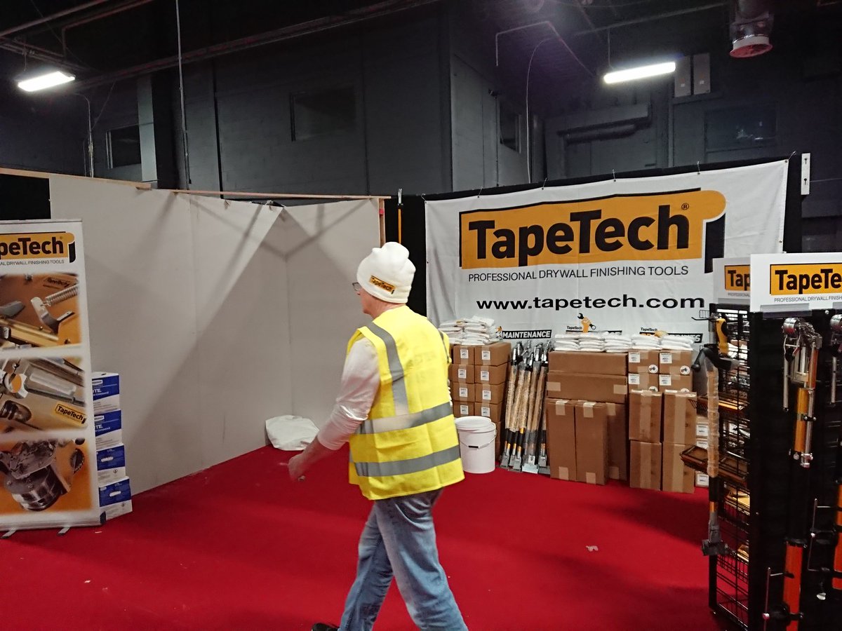 belmoretools's tweet photo. #toolfair 2018 Manchester, getting set up looking forward to busy 2 days! #tapetechtools #taping https://t.co/LzGaTVNa87