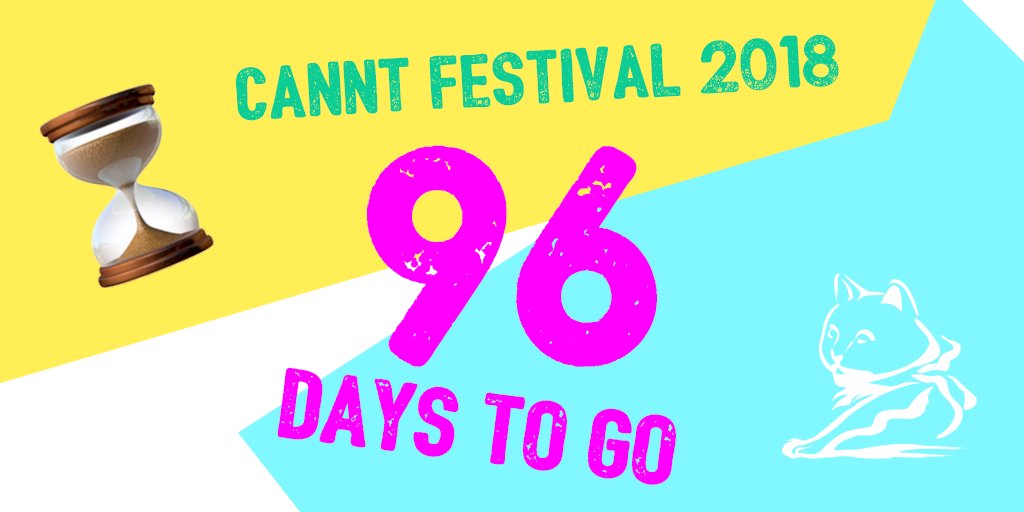 canntfestival's tweet image. COUNTDOWN: The sand is flowing, the clock is ticking. Good times will surely follow. Only 96 days to go. RT to get on board for #CANNT love. Let's all Come Together ⏳🌎🌍🌏