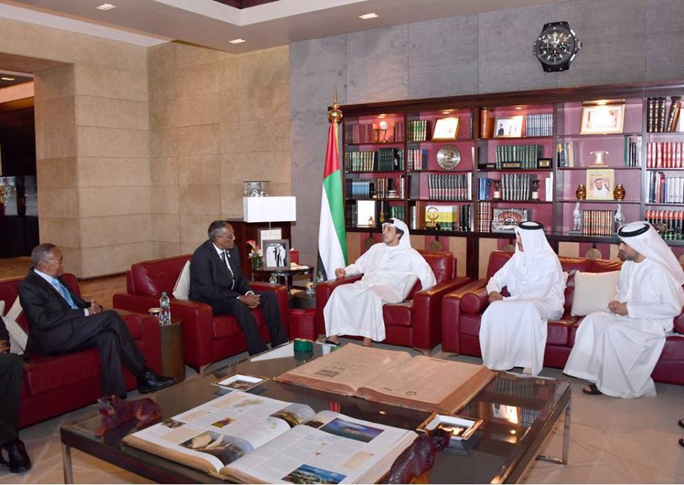 musebiihi's tweet image. Held a fruitful meeting with his highness @HHMansoor, the  Deputy Prime Minister &amp;amp; Minister of Presidential Affairs of #UAE. Discussed a wide range of areas in which #Somaliland &amp;amp; #UAE could cooperate and strengthen the strategic partnership between the two states.