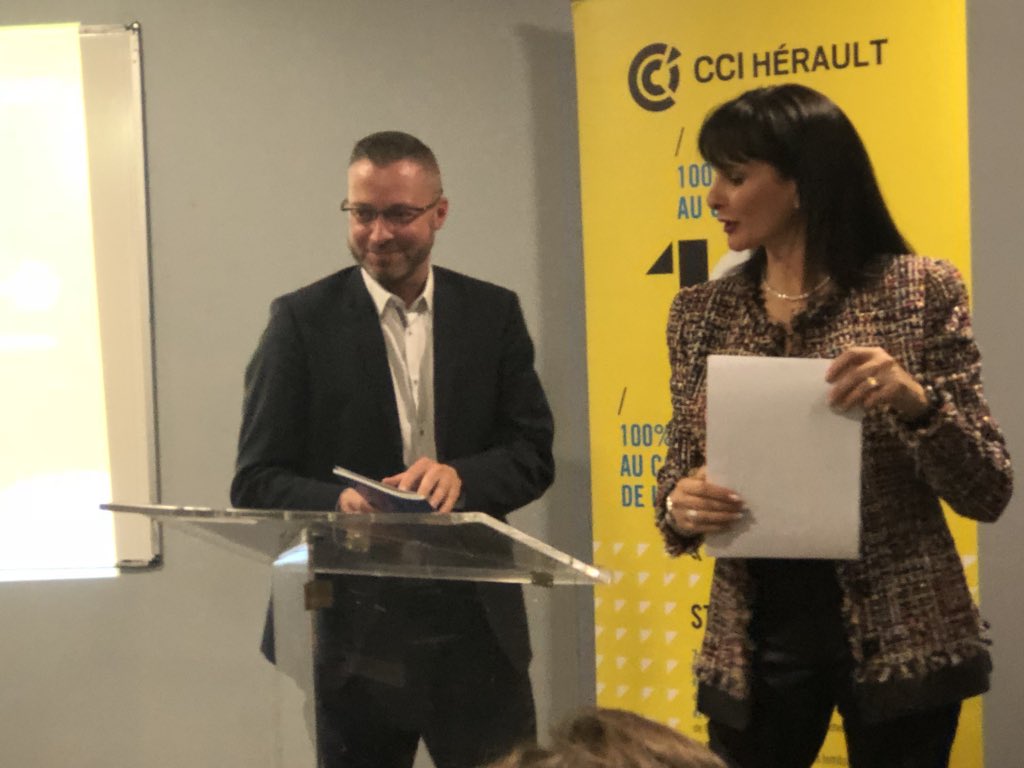 ADeljarry's tweet photo. Après #Beziers hier, @ADeljarry accueille ce soir les entreprises setoises nouvellement créées .
@CCIHerault #connectonsnous https://t.co/kGwJnl36eO