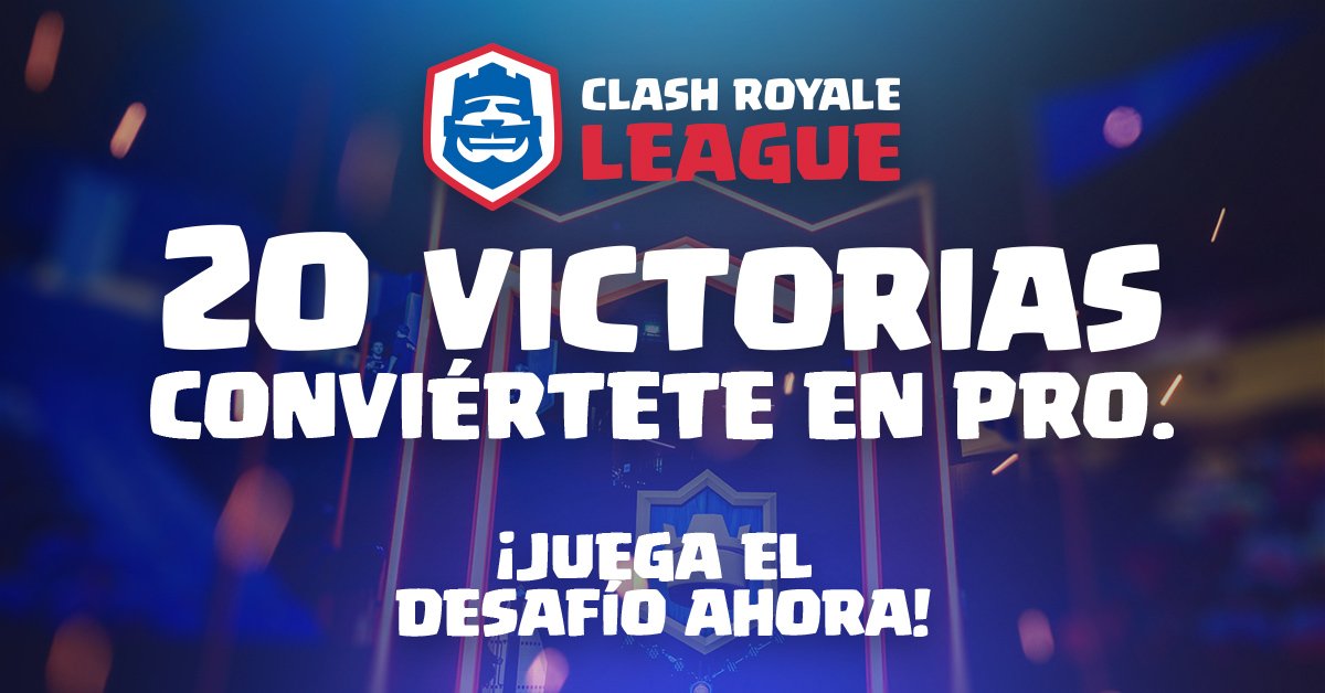 ClashRoyaleES's tweet photo. ¡Que comiencen las batallas! 💪

Y tú.. ¿Cuántas victorias llevas en el nuevo Desafío?🤔 #CRLeague https://t.co/rQJXiBZ8Tl