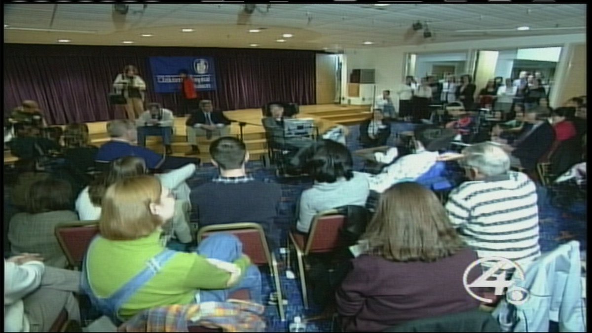 wbz's tweet photo. Remembering Stephen Hawking: When the renowned physicist came to @BostonChildrens in 1999, his message to young people living with disabilities was "with modern technology, everything is possible." Watch - https://t.co/PALbdTiIph https://t.co/T15yThefaF
