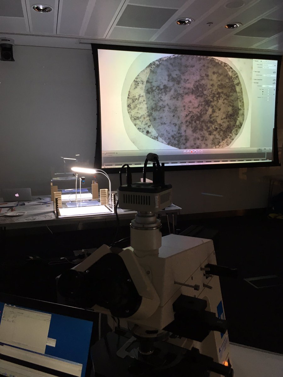 ArtTrolley's tweet photo. All ready for our Art & Science animation evening @TheCrick #cricklates @CGRlab https://t.co/v7umAgTdag