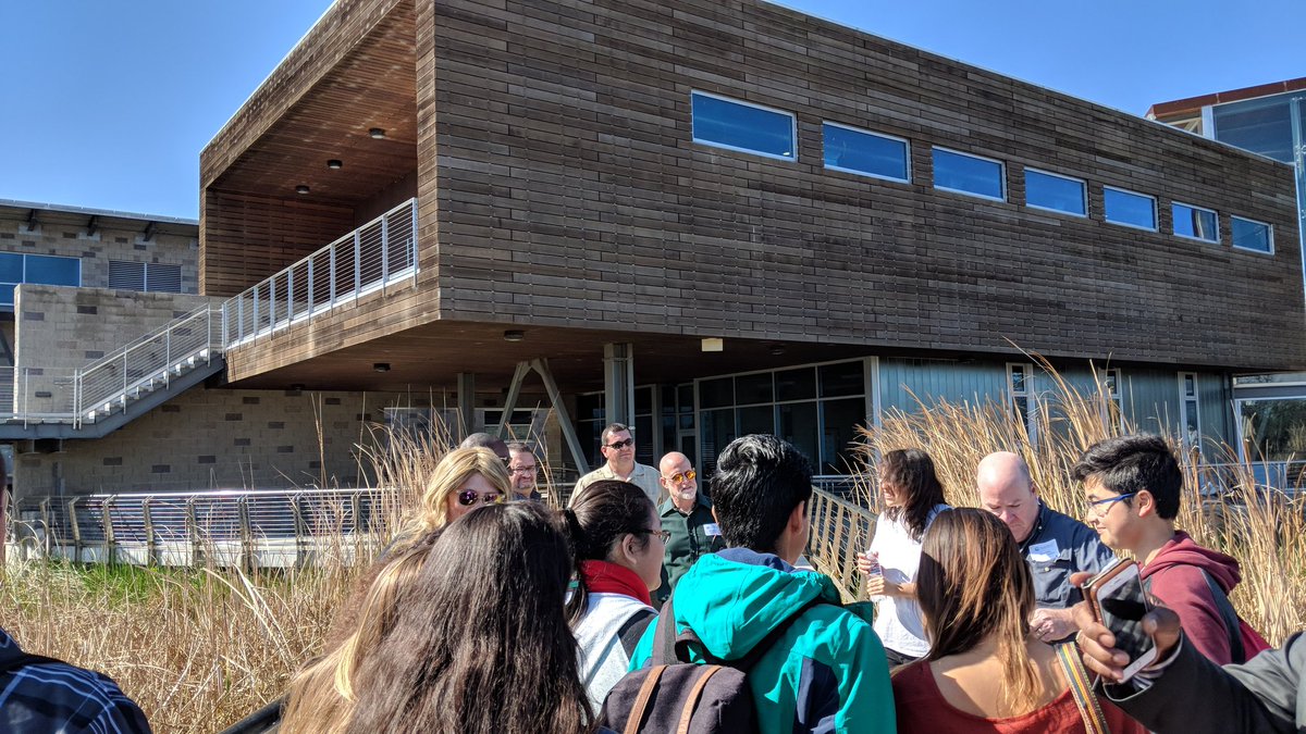 Who knew a sewage treatment plant could be so chic. @vcinnovates