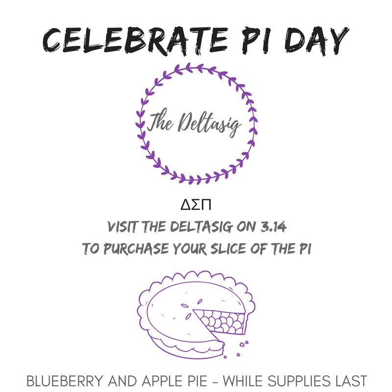 $1 PER SLICE! Pick up your #Pi before it’s too late! We’re open today 8AM-7PM💜