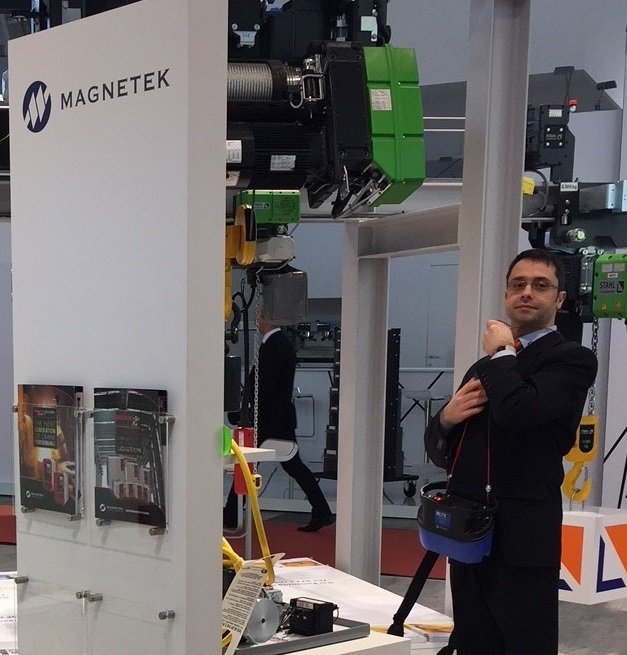 MagnetekInc's tweet photo. Day two is in the books at #LogiMAT2018 in Stuttgart. Be sure to stop by Halle 7, Booth D51 to explore the innovative #PartnersInMotionControl products in action.
#WireRopeHoist #ChainHoist https://t.co/e1ymSncwNf
