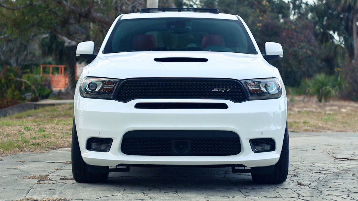 Eastside_dodge's tweet photo. The new Dodge Durango SRT - Theyβve dropped the 6.4 litre HEMI V8 under the hood and it makes 475 horsepower and 470 pounds-feet of torque. #CominginHot #EastsideDodge https://t.co/SMGCDzwAkv