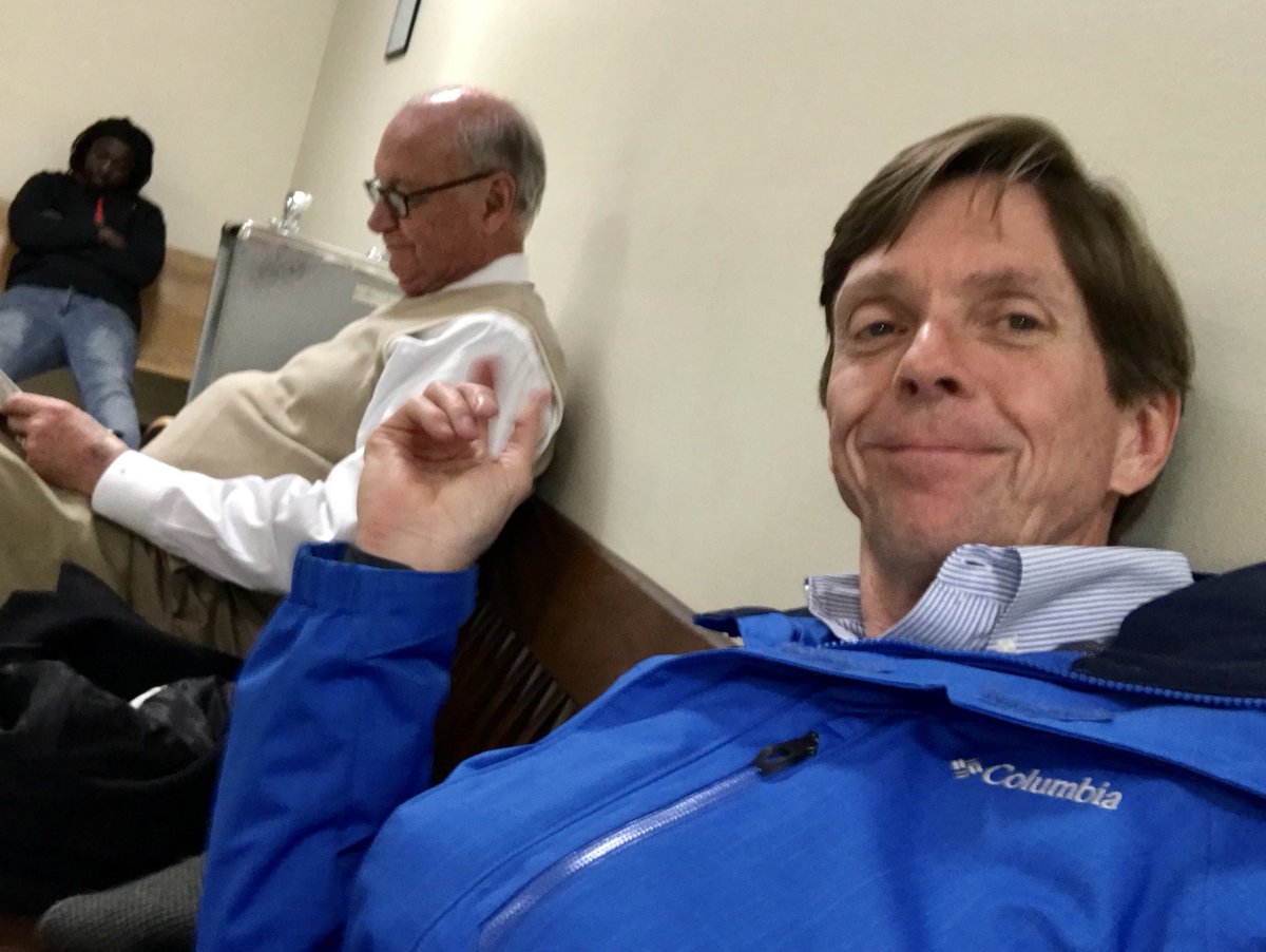 DavidWhisenant's tweet photo. Killing time with @RBerkywcnc.  Together we have a lot of TV news experience.  A LOT.  #ageandexperience https://t.co/pzLxAsMw0a