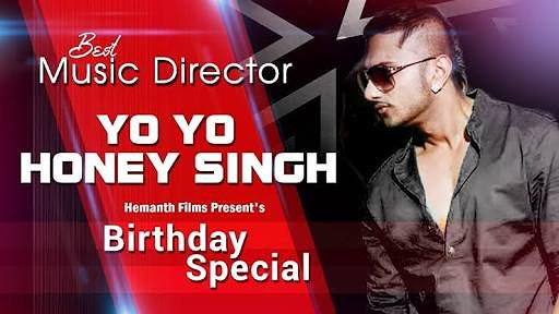 Happy birthday yo yo honey Singh 