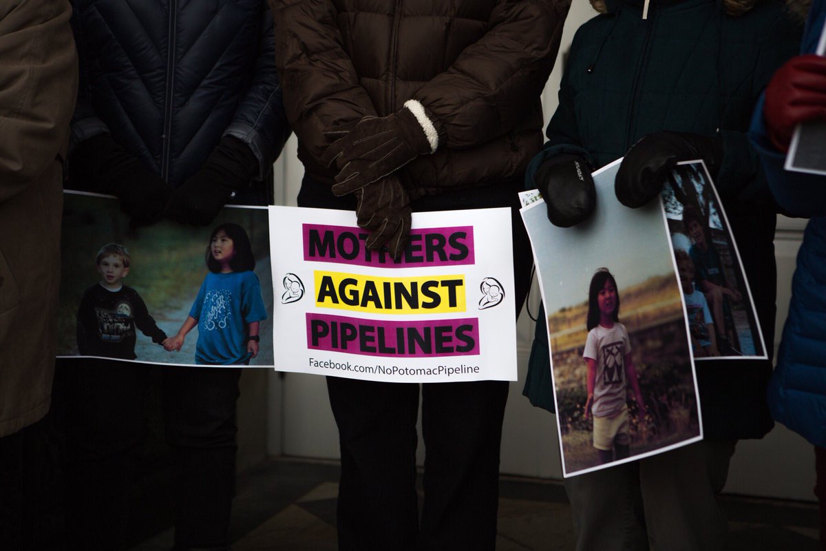 hcbrockway's tweet photo. Photos of the Mothers against Pipelines protest today by the amazing @rosaauthor @CNSmd https://t.co/ZkBmqvKFxy