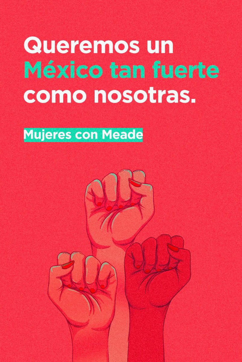 claudiioDG's tweet photo. #MujeresConMeade @JoseAMeadeK https://t.co/Q2xvz7DHJO