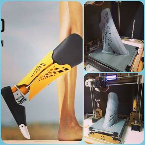 Social3DprintES's tweet photo. Otra nueva pieza de nuestra pierna ortopédica impresa en PLA 870 de sakata3d Ya solo nos faltan 2 piezas y estará lista! #ortopedia #3d #3dprinting #selfi3d #pierna #ortophedic #cool #style #anet #aneta8 #utility #util #medicina #unico #sakata3d #pla https://t.co/fBnBerOTiQ