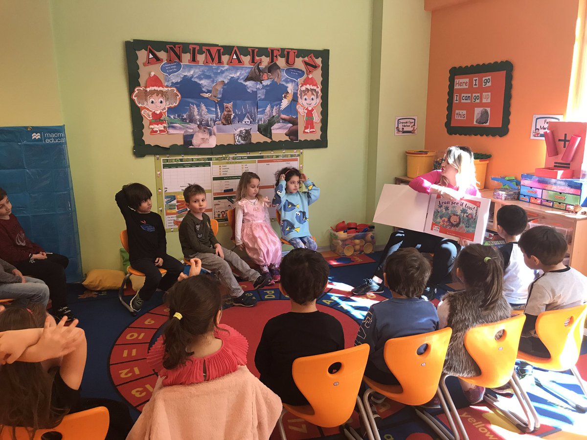 Acarkent Doğa Kindergarten 5+ We started our new book "I can see it too!" and enjoyed it...