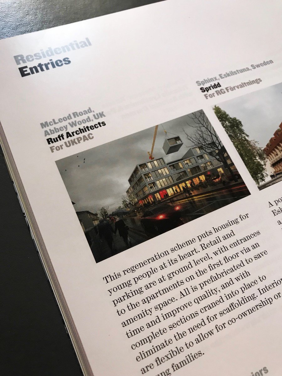 RUFFARCHITECTS's tweet photo. We're delighted to see two of our @RUFFARCHITECTS projects featured in the @ArchReview MIPIM Future Projects awards catalogue! Currently en route to the awards tonight in Cannes - best of luck to all practices with shortlisted projects! #MIPIM2018 #ARFutureProjects #ARFP2018 https://t.co/Ns0Ft1zm3q