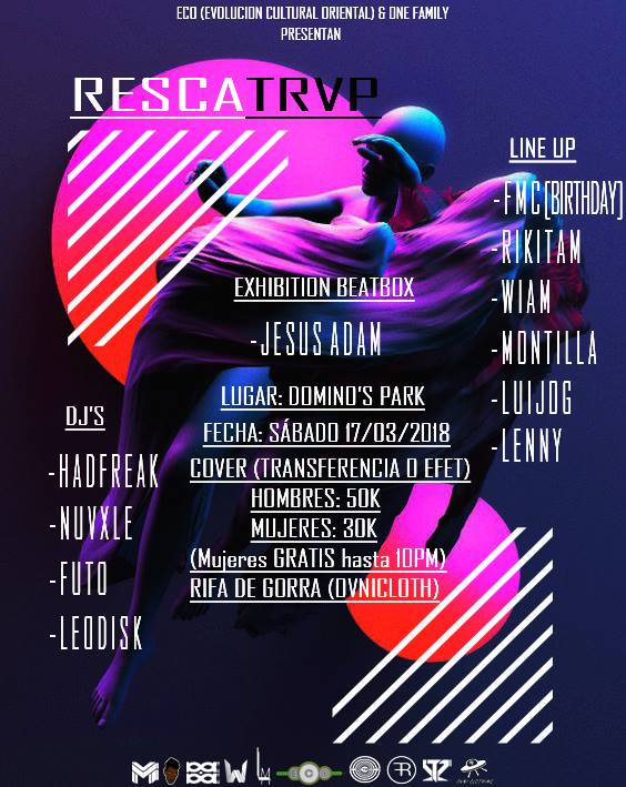 diegosuniaga's tweet photo. Se viene el Underground con ECO ( Evolución Cultural Oriental )  &amp;  #OneFamily Este sabado 17Marzo con  #RescaTrap en Puerto La Cruz!! Mucho HipHop - Rap - Trap - Bass Music - Electronic y mucho mas... @ColectivoECO #OrienteVenezuela https://t.co/cMOi0npaDa