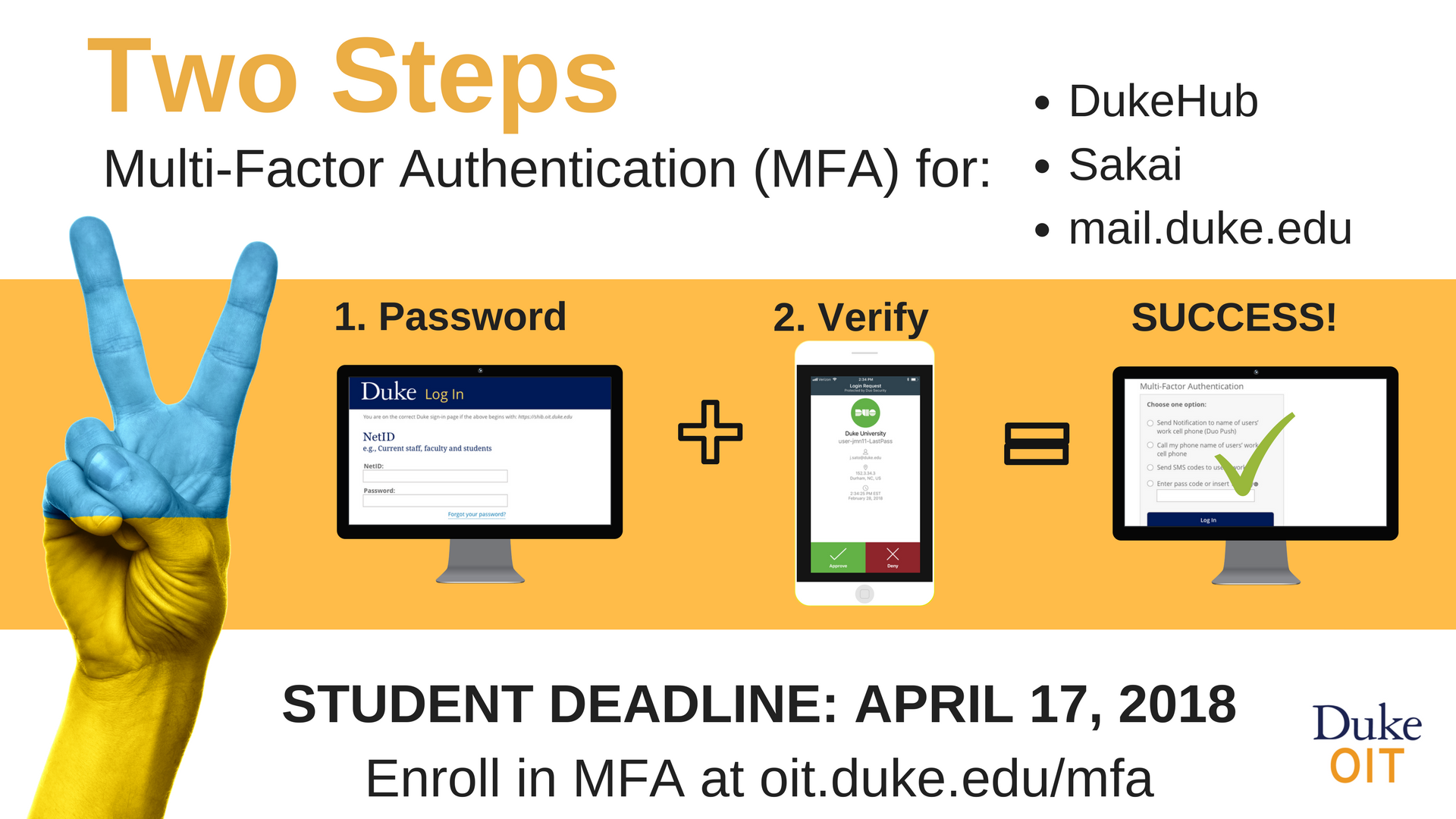 Duke University Oit On Twitter Attention Duke Students Sign Up