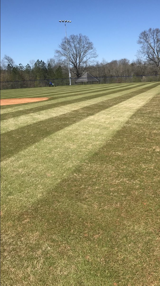 CMSRaidersBB's tweet photo. Getting it ready for the home opener tomorrow! Come watch us take on Dalton at 5 for a doubleheader! https://t.co/CkQN38vif5