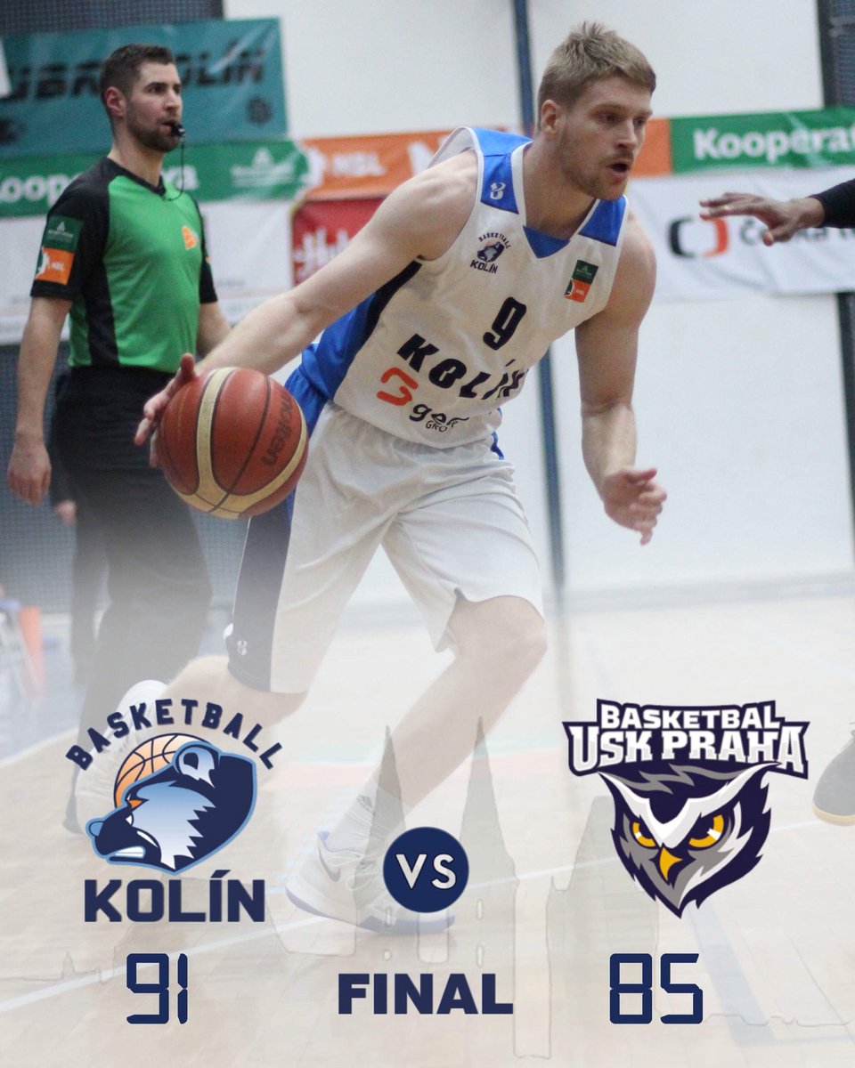 BCGEOSANKolin's tweet photo. Overtime win for our team against @uskpraha #KooperativaNBL #KOLUSK #A2 https://t.co/ax6zoOGqXp