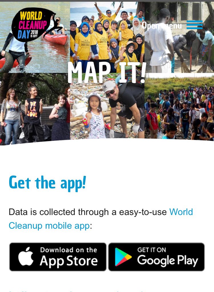 JCICanada's tweet photo. With @letsdoitworld #WorldCleanUpDay only six months away... download the official APP to map out where trash is located in your community and to strategize on how to go about the cleanup. https://t.co/joJxLBb4Od https://t.co/ohctGvNUJT