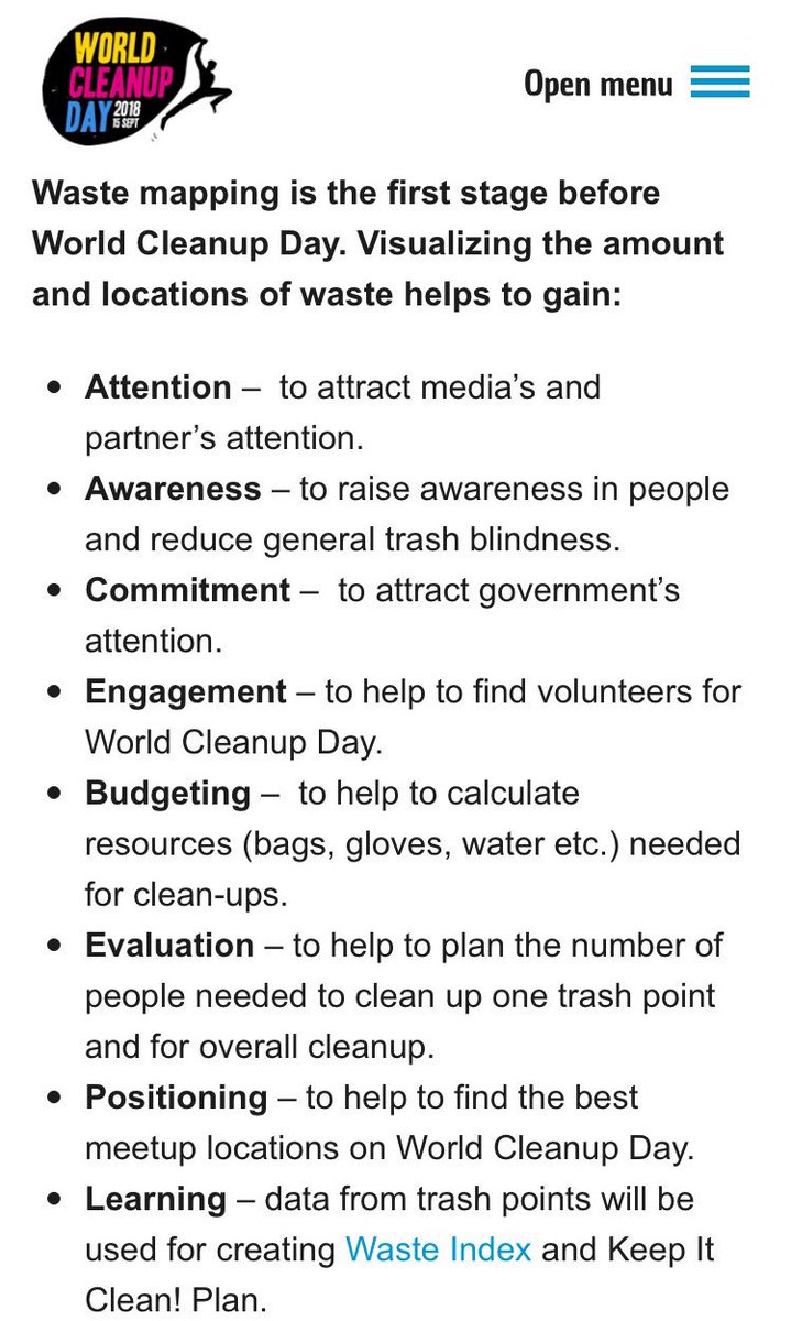 JCICanada's tweet photo. With @letsdoitworld #WorldCleanUpDay only six months away... download the official APP to map out where trash is located in your community and to strategize on how to go about the cleanup. https://t.co/joJxLBb4Od https://t.co/ohctGvNUJT