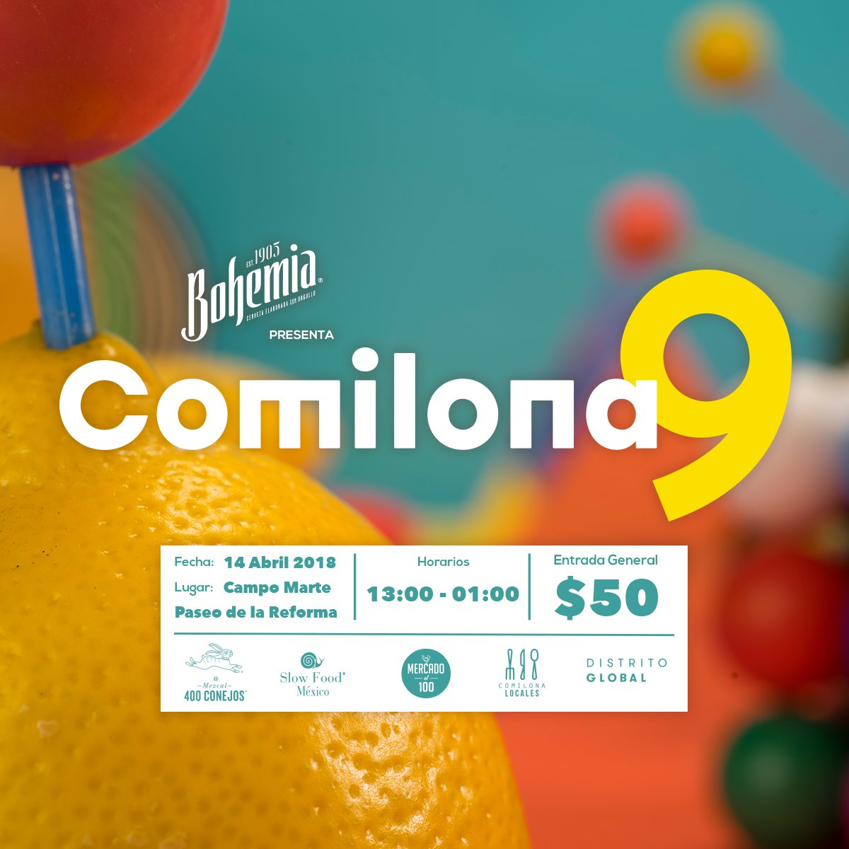 DistritoGlobal's tweet photo. ¡Regresa @comilonamx el 14 de abril en Campo Marte!

Conoce los detalles del evento que busca promover la cultura gastronómica y fomentar la experimentación en la comida:

-> https://t.co/GHnb256Tgg

#DistritoPresenta #ComilonaMx #BohemiaRecomienda https://t.co/xO2sZ9Cibf
