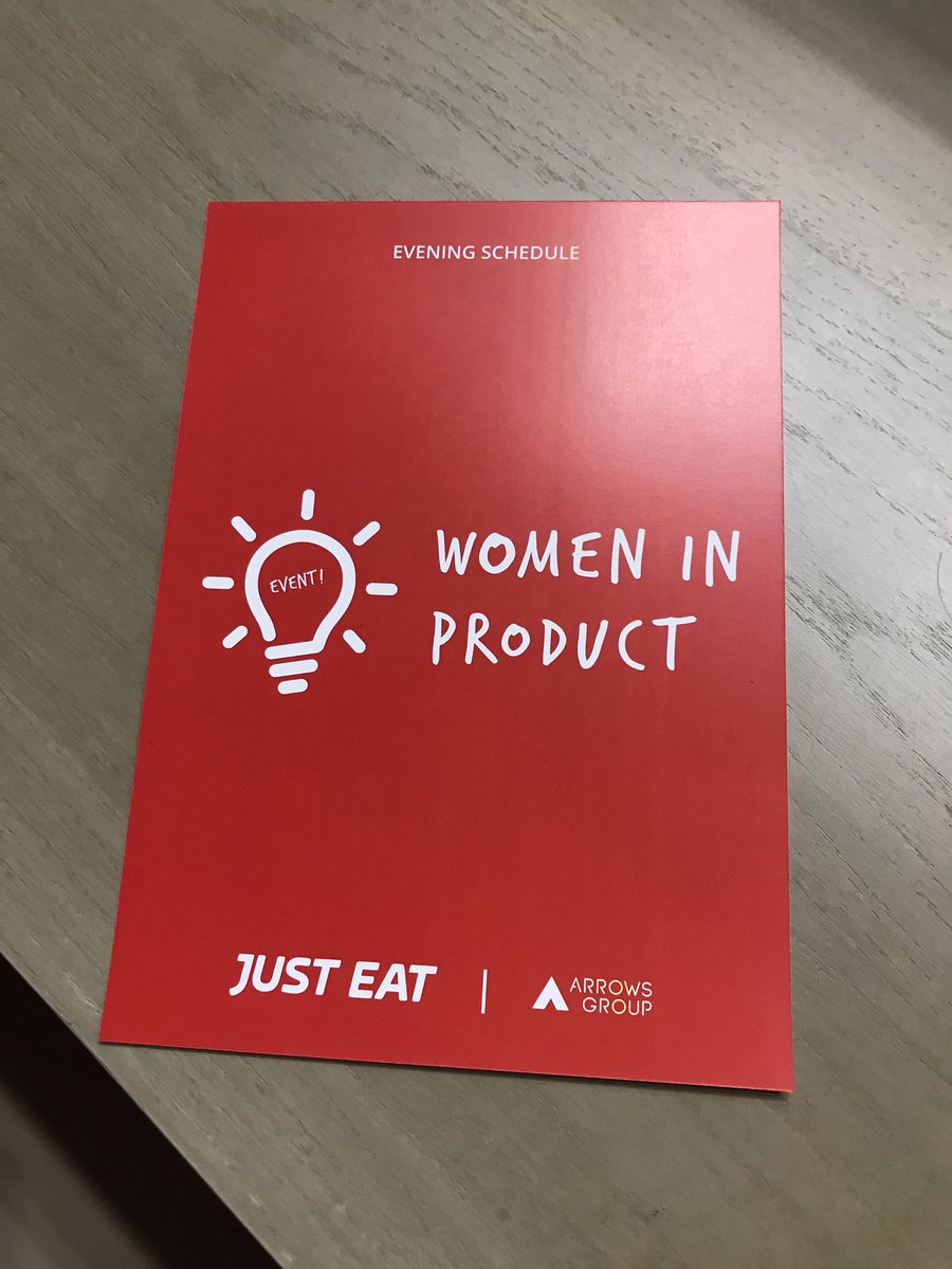 arrowsdigital's tweet photo. Great event with Just Eat this evening! #arrowsgroup #womeninproduct https://t.co/Lcn62mhr9U