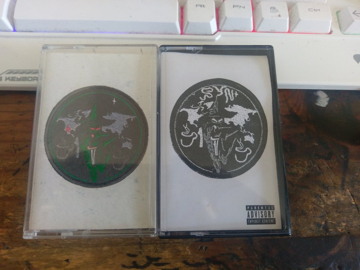 DJFLP1's tweet photo. nj drone blessed me with these 2 tapes. #mindclub https://t.co/cjrHoo5G1X