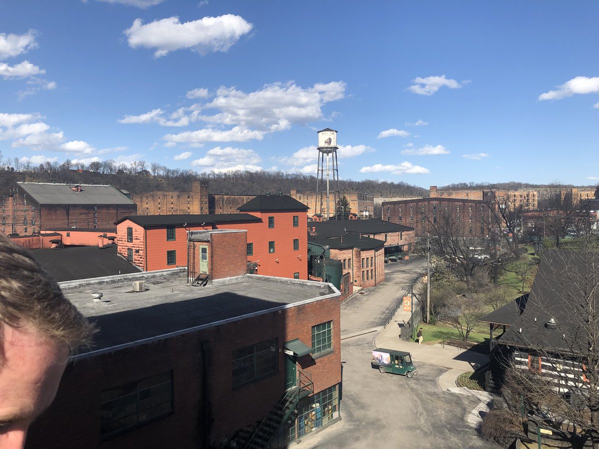 rickhouse's tweet photo. Whiskey in hand, beautiful blue sky! Last weeks tour of Kentucky was amazing! https://t.co/3SyvtcPm3A