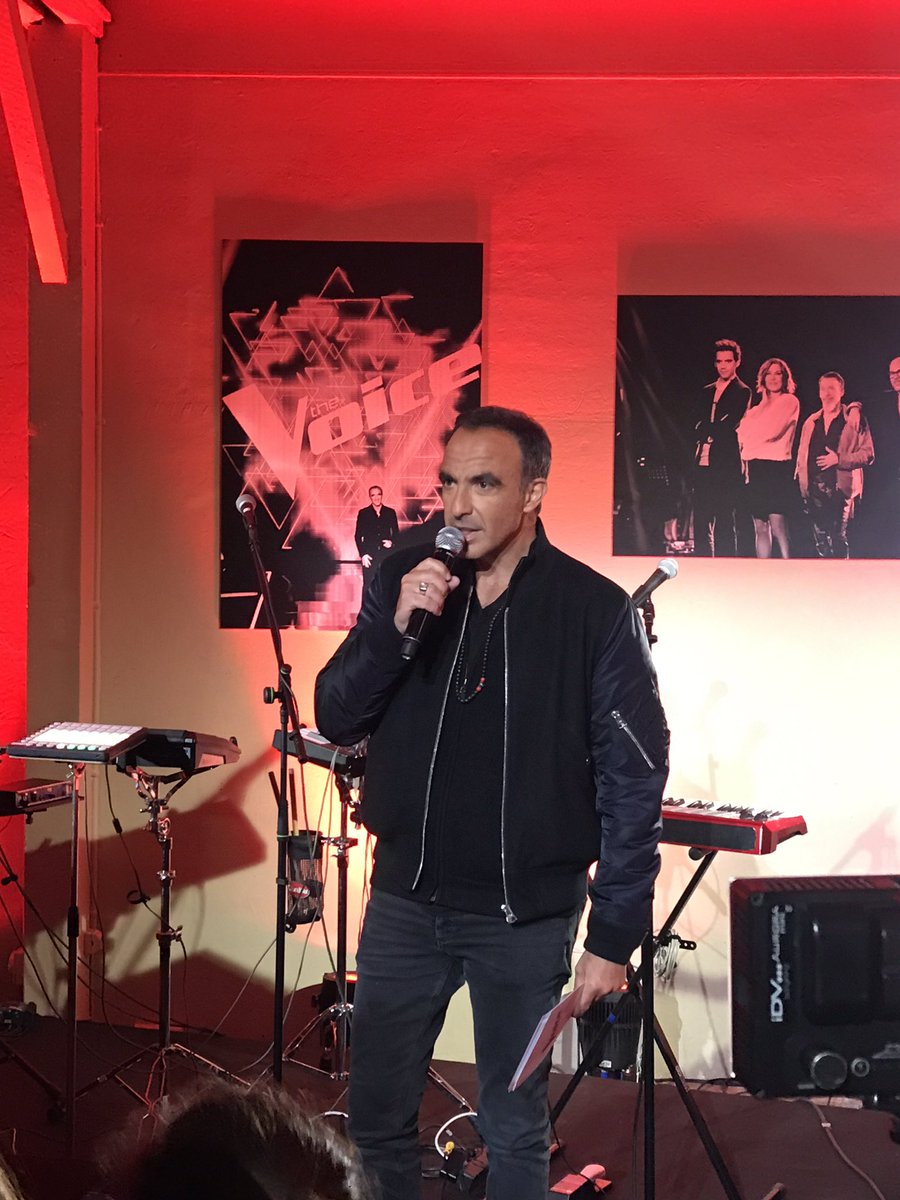 joh_canal's tweet photo. #event Présentation de l'audition finale avec @nikosaliagas  et dans quelques minutes le #showcaseTheVoice #TheVoice #TF1 https://t.co/iv4CG8YYd7