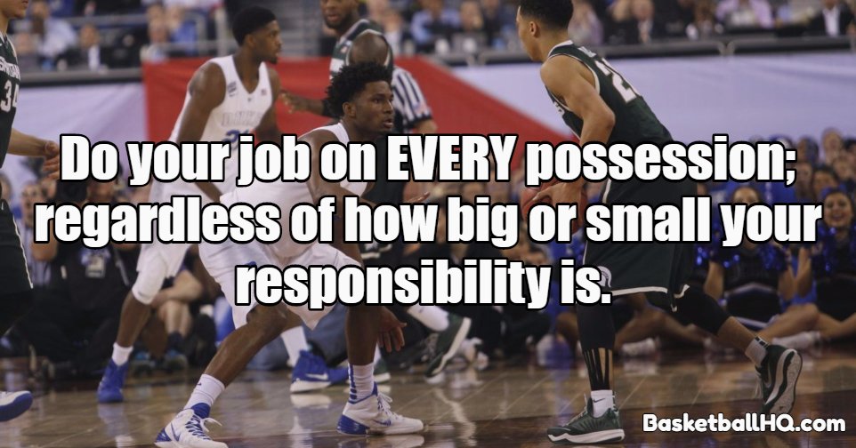 BasketballHQ's tweet photo. There is no job too small. https://t.co/NLtuJ55G8N