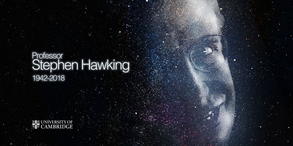 Inclusion_UN's tweet photo. #StephenHawking died early Wednesday at his home in Cambridge, England. He was 76. The British scientist was famed for his work with black holes and relativity. Inspite of his illnesess he continued to work and helped to bring science to the masses.
RIP https://t.co/Etlz95KUkG