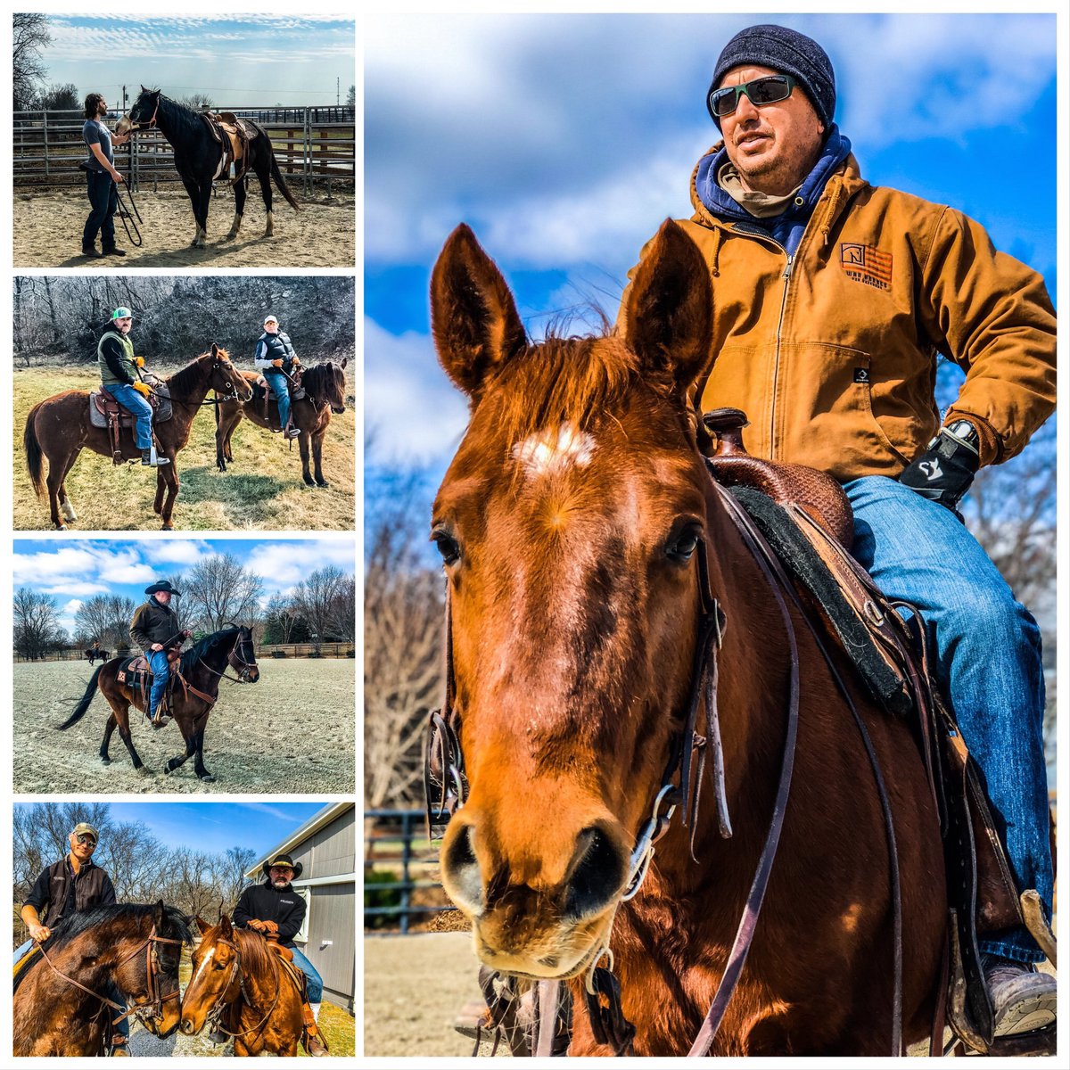 The @wh4vets team is working hard everyday preparing our horses for our Spring and Summer classes. Check us out and see how you can help. #oneveteranatatime