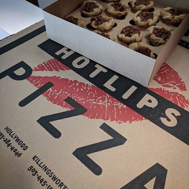 Happy Pi Day! #314 #pie <a href="/pacificpieco/">Pacific Pie Co</a> @hotlipspizza π π π #riderbrook