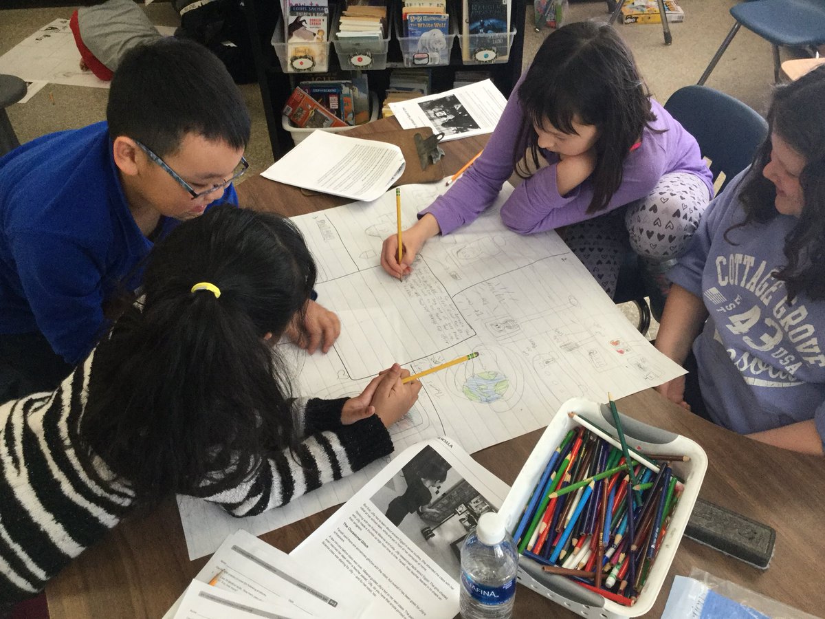 MrsPenz4gr's tweet photo. Trying out Article Doodle for our Article of the Week read to understand activity on @newsela articleβToo Sick to go to School? Send in the Robots! @validateaffirm #mnclr #SoWashCLR https://t.co/23D7UMcx0d