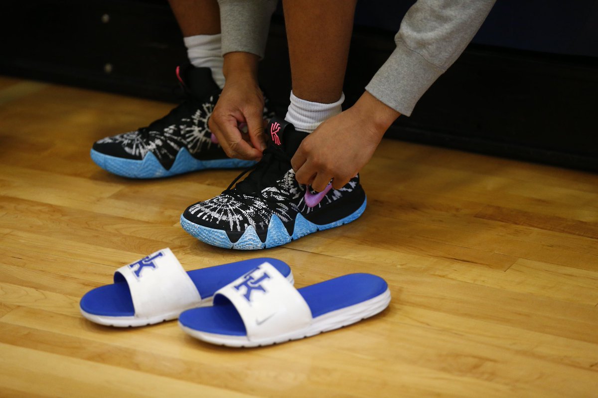 KentuckyMBB's tweet photo. First practice in Boise. #MarchMadness https://t.co/JvVIohyhrt