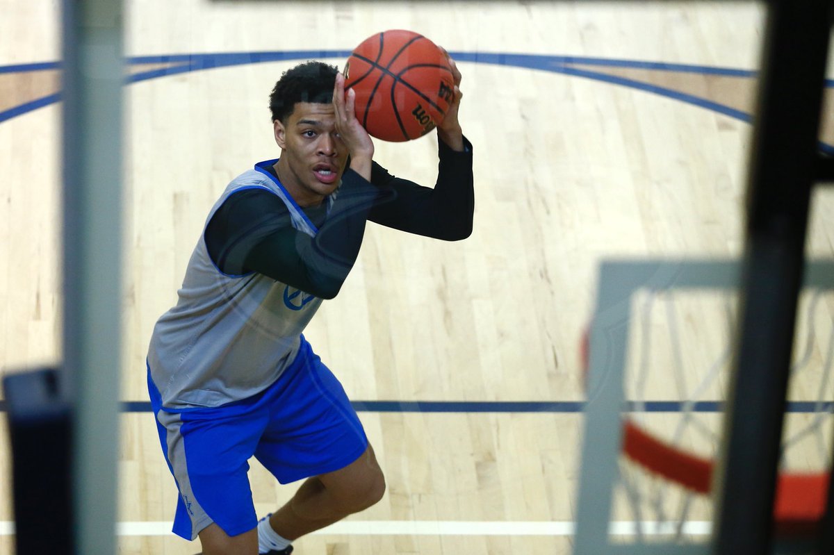 KentuckyMBB's tweet photo. First practice in Boise. #MarchMadness https://t.co/JvVIohyhrt