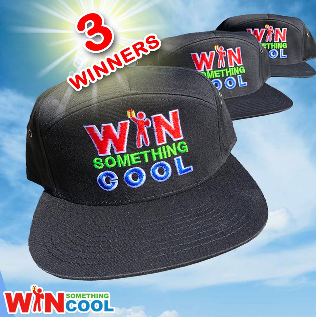 WinSomethingCL's tweet image. Be the first to win a super duper, limited edition Win Something Cool hat!!!
Retweet and enter to win at WinSomethingCool.com
