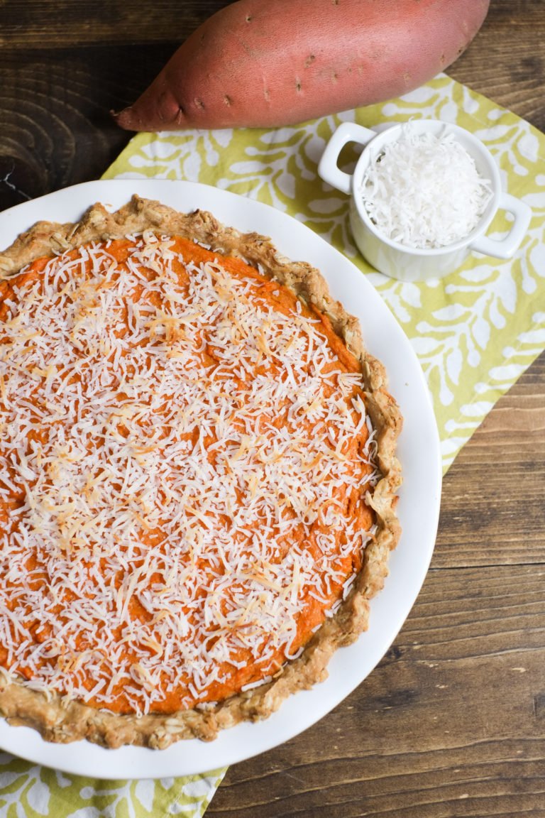 HealthyMomsYVR's tweet photo. Happy #PiDay! This coconut sweet potato pie looks so delicious! 
https://t.co/JEo8nWmOeV @healthykids https://t.co/TJVhfvWirP