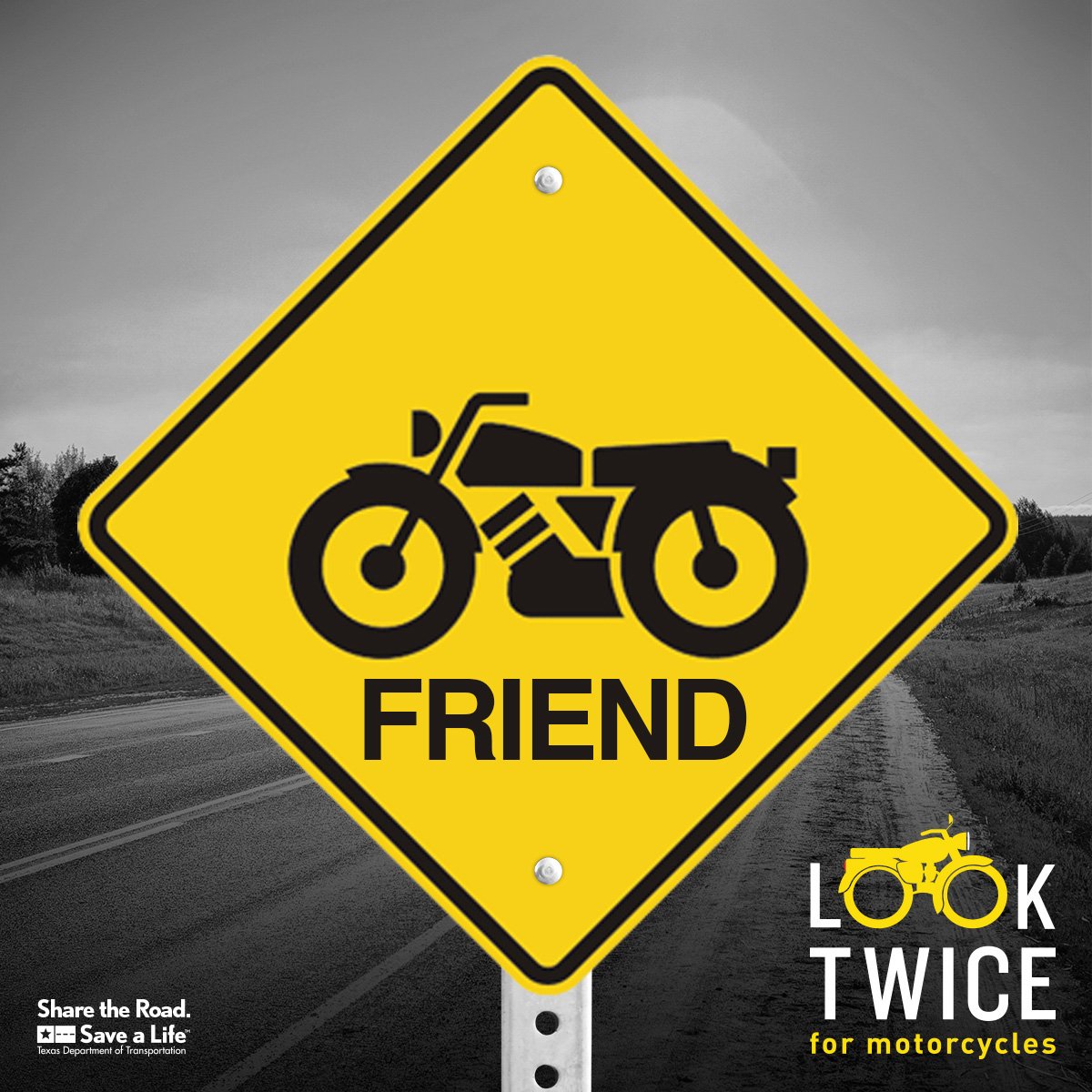 TxDOT's tweet photo. Many Texans are enjoying spring break this week. Be aware of more cars and motorcycles on the Texas highways. #BeSafeDriveSmart and share the road. 🚗 🏍🚲 https://t.co/s0DNjENmkq