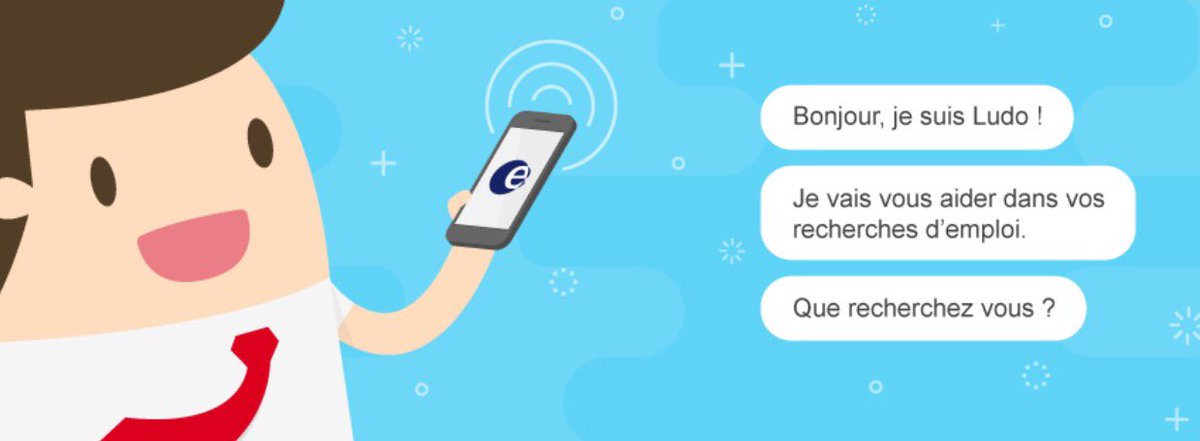 #Digital #Bot Connaissez-vous Ludo ? C'est le "chatbot" de @pole_emploi ! 
Via Messenger il apprend en permanence par le retour de ses utilisateurs ! Retrouvez le vite sur sa page Facebook ! facebook.com/LudoPoleemploi/