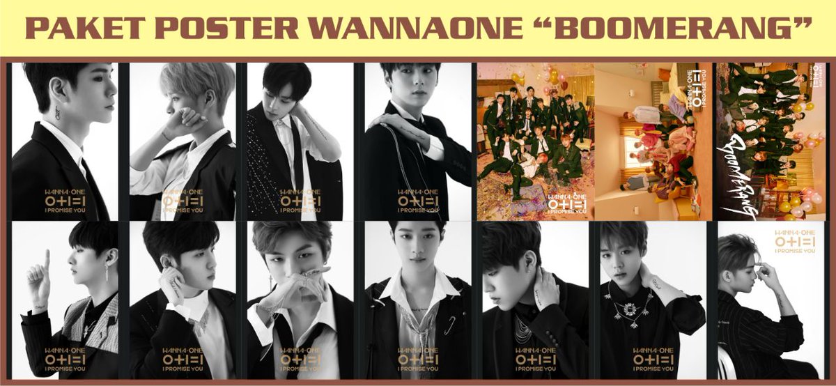 Paket poster wanna one i promise you varian boomerang, day vers, night vers harga 40.000 jumlah poster sesuai gambar minat chat atau wa 👉 085762402787 #WANNAONE #WannaOneIPUComeback #posterkpop #paketposterkpop #posterwannaone #kpopstuff #kpopshop