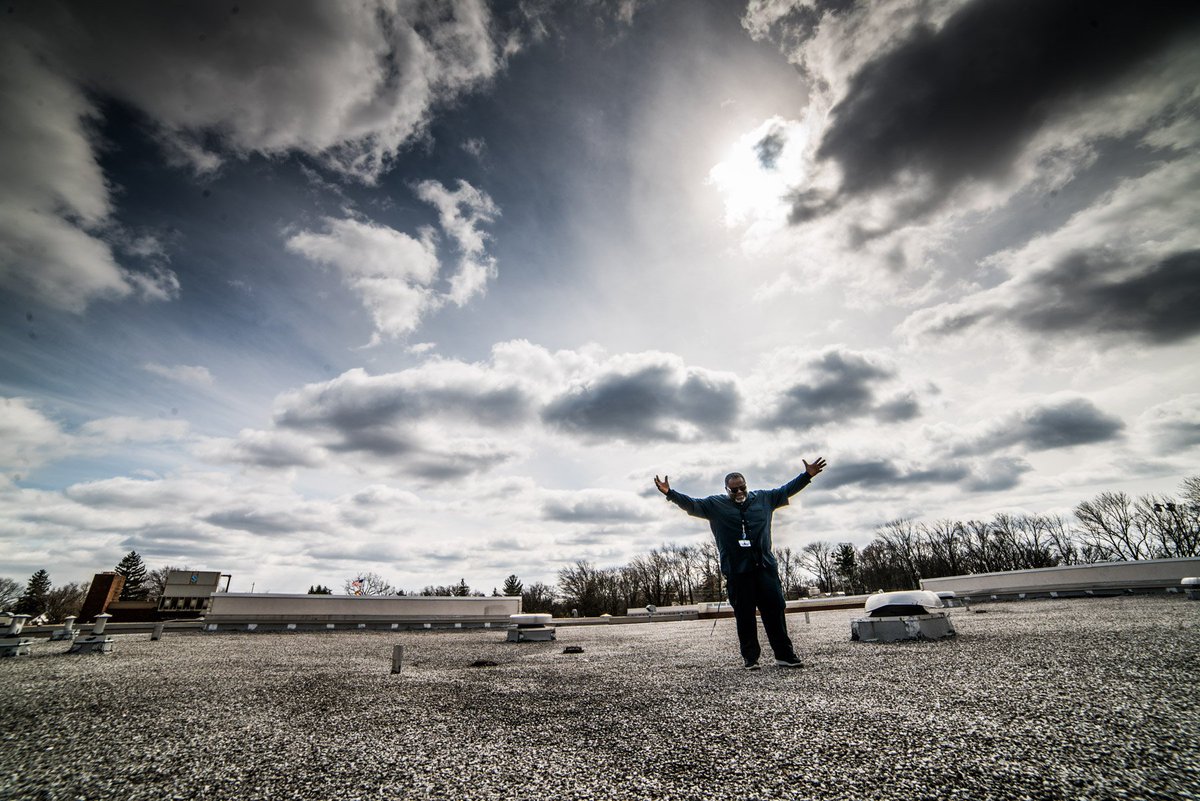 This stunning picture captures it all-Mr. Vance is the most outstanding BOS and a true unsung hero at Hillcrest.  Without his help, we would be lost.  He is a superhero to us all.  #theHillcrestWay <a href="/VerlettaWhite/">Verletta White, Ed.D.</a> @kcuellar_BCPS @DMDBCPS