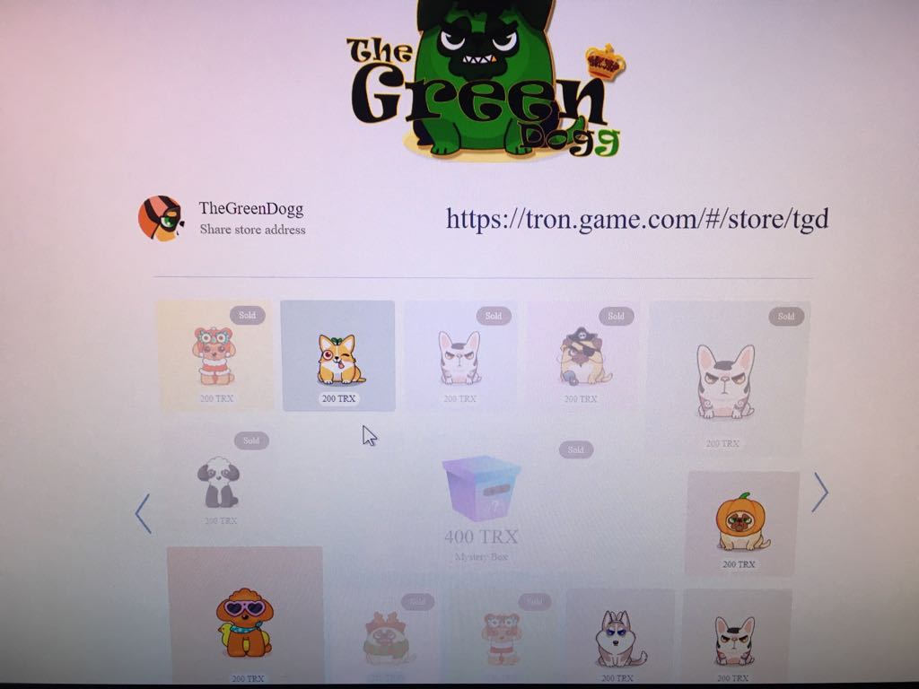 green_tron's tweet photo. WE GOT 13 COMMONS LEFT! WE LOVE #trondogs ! ❤ 🐶 GO! GO! GO! FOLLOW US! 
THE NEXT RESTOCK WILL BE ANNOUNCED! WATCH OUT FOR GREENDOGG!
#GTC #petplanet #TronDogsInfo #Trxdogs #GamersAreGood #TRON #store #tgd #cryptodogs #CryptoKitties #GTC #TRX #blockchain #GameOn #LetsPlay #HODL https://t.co/3rhyuj1Xg6