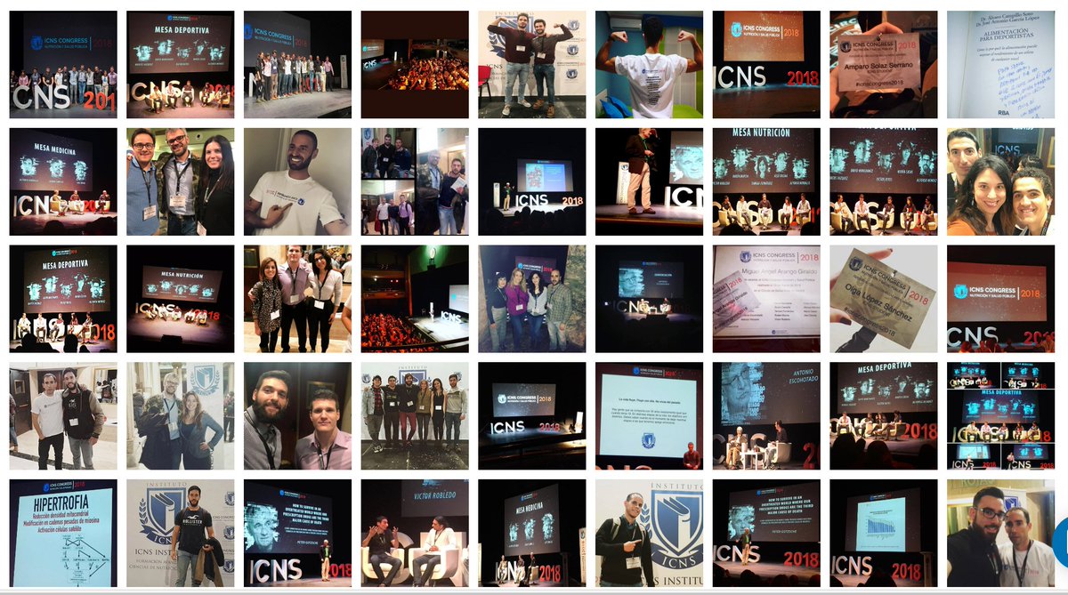 Resumen del #icnscongress2018 
icns.es/congress